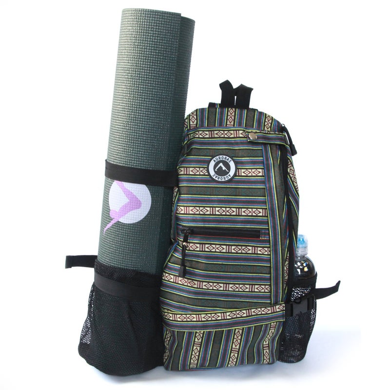 AURORAE Yoga Mat/Gym/Picklleball Cross-body Travel Sling Back Pack. Mat sold separately. - Image 1